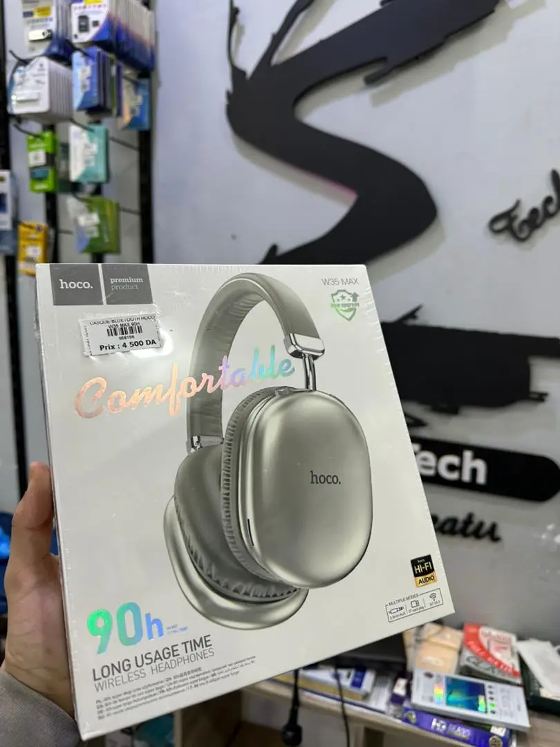 casque hoco w35 max 90h - الصورة 3